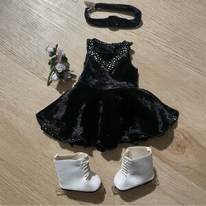 American Girl Midnight Skate Outfit Complete Set